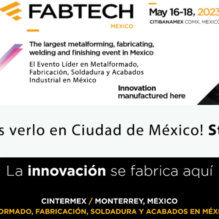 visitenos en Fabtech stand 3628